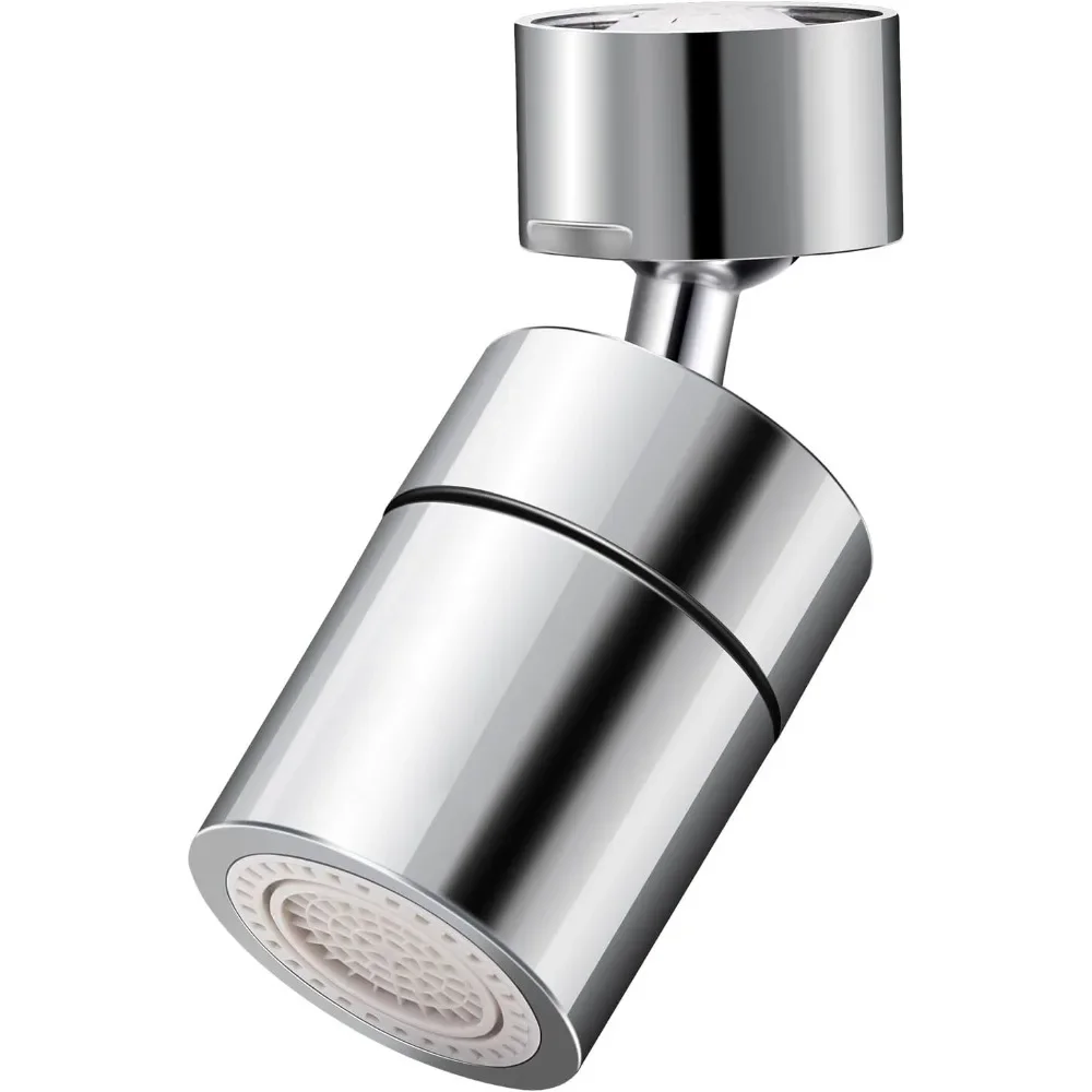 Kitchen Faucet Spray Head Filter Adjustable 360° Rotary Splashback Tap Nozzle Bubbler New 2 Mode Kitchen Sink Faucet Aerator