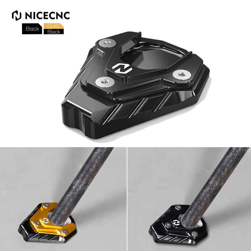 

NICECNC For Suzuki DRZ400S 2000-2024 DRZ400SM 2005-2024 Kickstand Side Stand Extension Enlarger Pad DRZ 400S 400SM Accessories