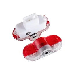 2X For Skoda Octavia 5 A5 1Z MK2 2001- 2013 LED Car Door Welcome Light Projector Ghost Shadow Warning Courtesy Lamp Accessories