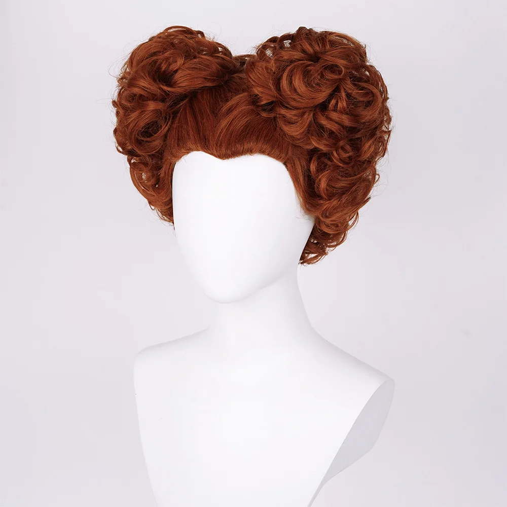 Pelucas de Cosplay de la película Hocus para mujer, accesorios de disfraz, tocado, accesorios para traje de Halloween