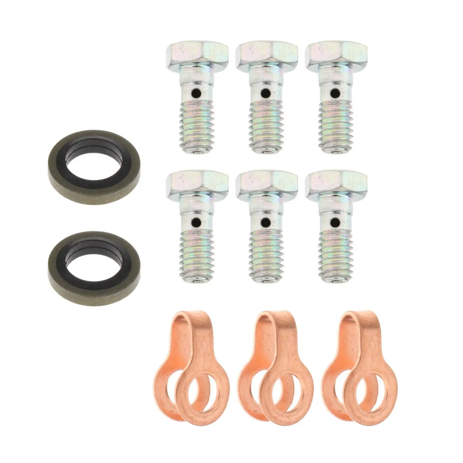 Fuel Return Line Banjo Bolts Accessories Set for Cummins Engine