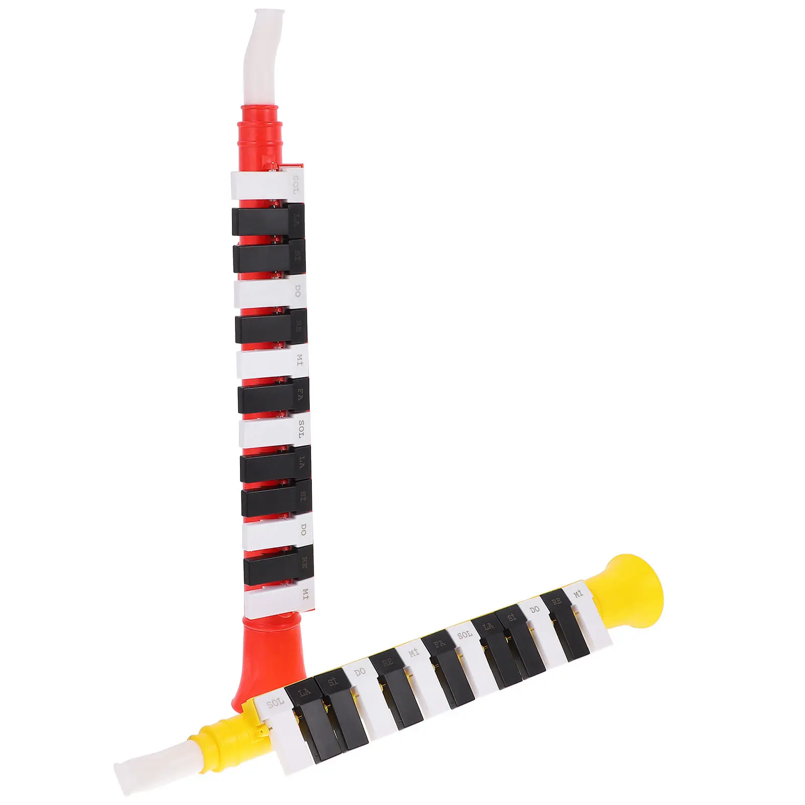 2Pcs Plastic Kids Musical Toys Children Toys For Boys And Girls Harmonica Trumpet Early Learning Instrument Toddlers