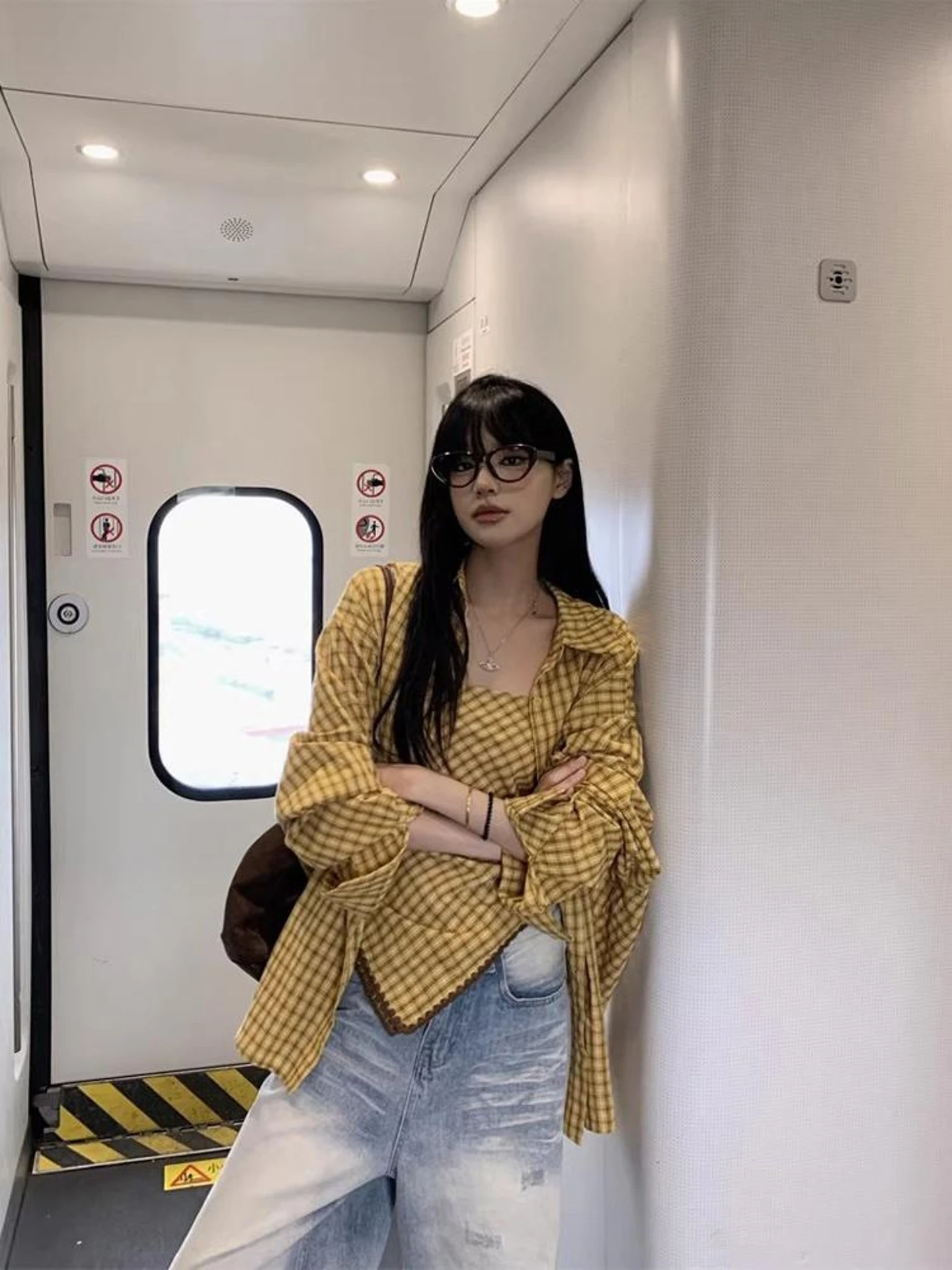 

Модный женский комплект: клетчатый жилет с длинным рукавом и воротником, летнее платье миди в повседневном стиле, защита от солнца и УФ-излучения