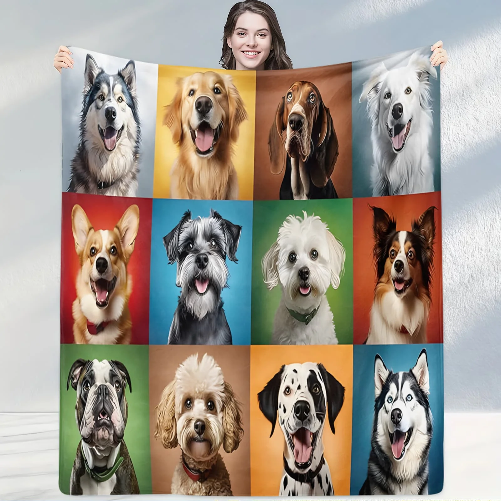 

Одеяло для дивана с милым домашним животным, уютное одеяло для диванов, декор для отдыха, подарок с дизайном кошки, подходит для отдыха и повседневного использования