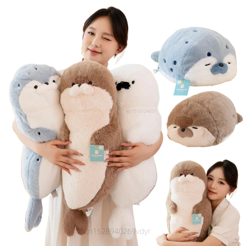 부드러운 동물 인형 베개 던지기 만화 장난감, 아기 편안한 인형, 소년 소녀 생일 선물 장식, 40 cm, 70cm 도장, 신제품