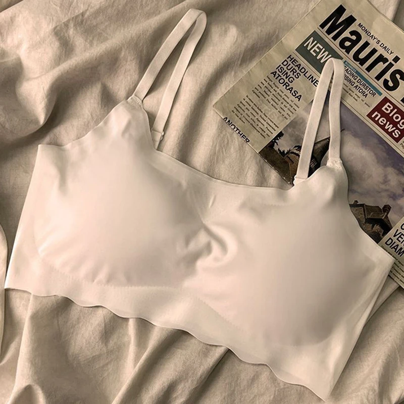 

Sports Non-Marking Underwear One-Piece Bra Camisole With Bra Pads One-Piece Body Wrap Bra