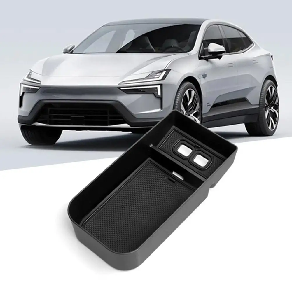 Car Armrest Box Storage Box For Polestar 4 Owners Handrail Box Storage Box Car Interior Decoration Storage Box