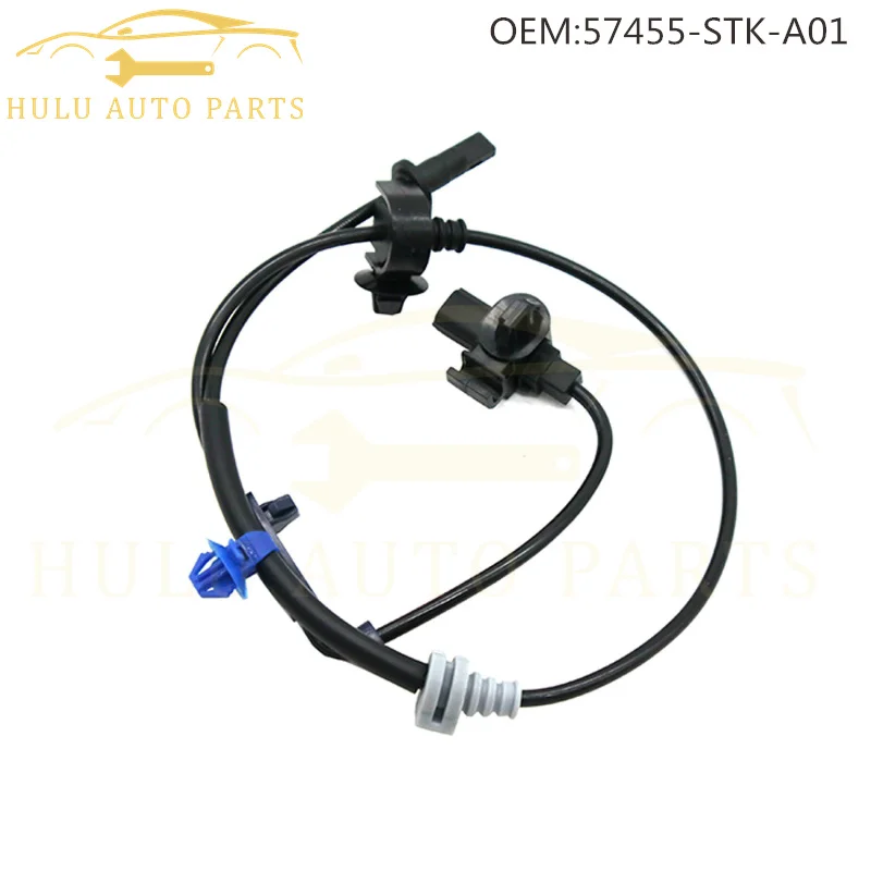 New 57455-STK-A01 57455STKA01 Car Front Left ABS Sensor Wheel Speed for Honda Acura RDX ZDX AWD L4 2.3L 2007-2012 ALS1555 5S8547