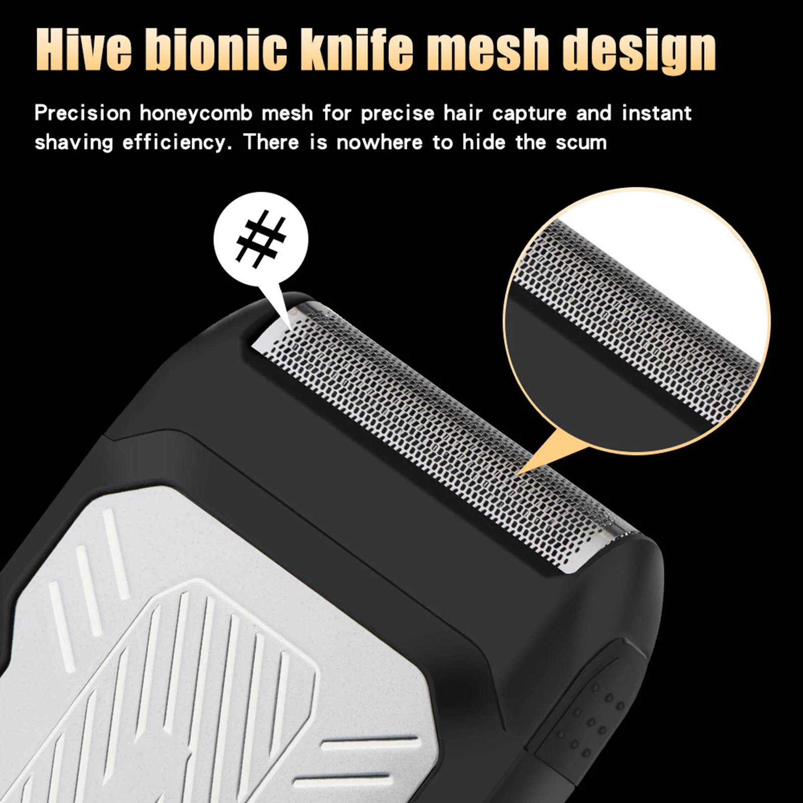 Портативная карманная бритва для мужчин, перезаряжаемый электрический триммер для бороды, салон, профессиональная бритва для ухода за бородой, машина для резки бороды