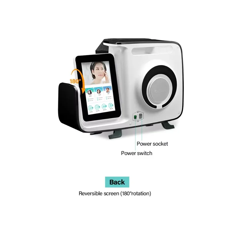 2025 Newest 3 Spectra AI Face Analysis Machine with 17 Languages Printable Report Big Data Analysis