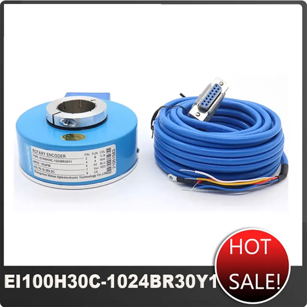 

New CNC photoelectric rotary encoder EI100H30C-104BR30Y1 hollow shaft asynchronous motor elevator accessories