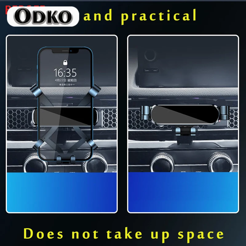 Car Phone Holder For Honda Civic 11th 2022 Car Styling Bracket GPS Stand Rotatable Support Mobile Accessories