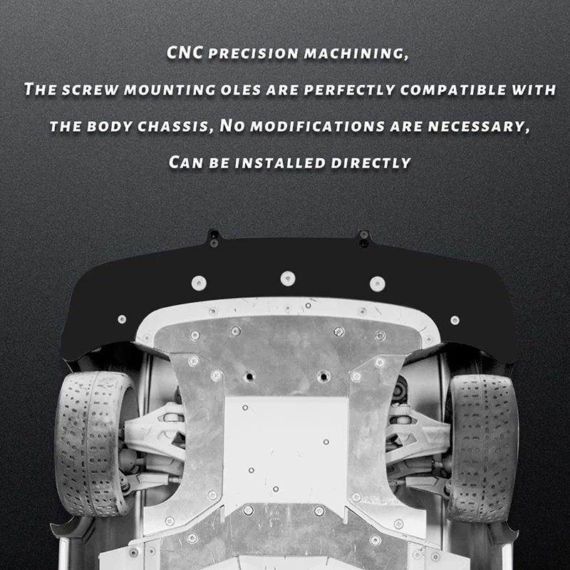 Aluminium-Frontstoßstange mit Befestigungsschrauben für 1/7 Arrma Infraction 6S BLX Upgrade Teile Zubehör