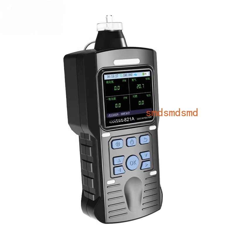 Detector Oxygen Combustible Toxic Harmful Hydrogen Sulfide Portable Alarm
