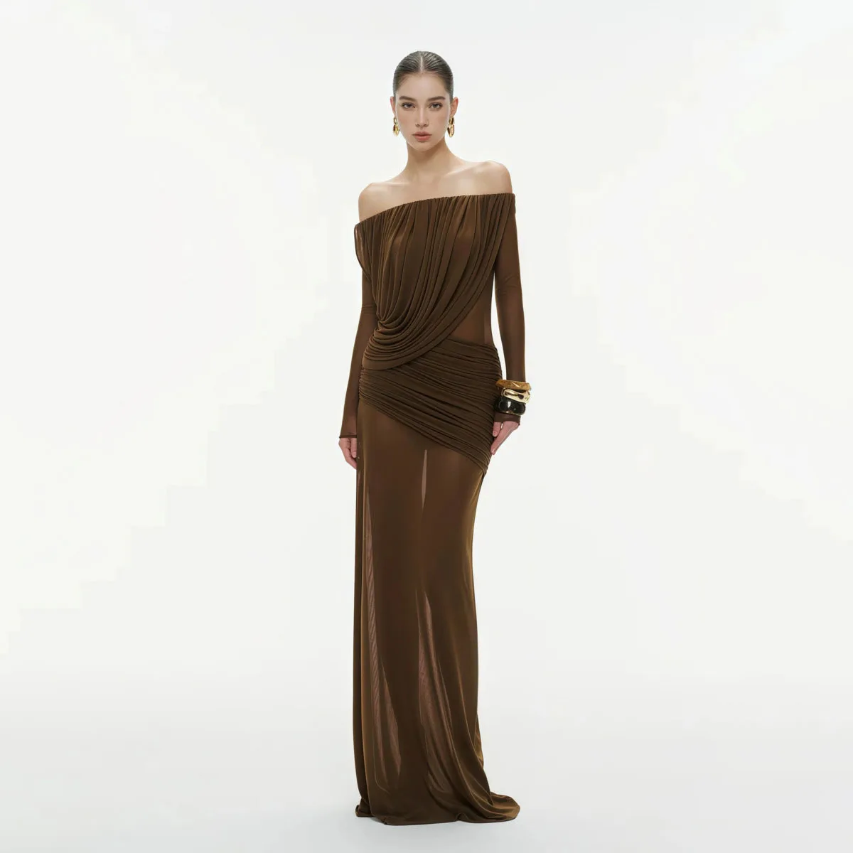 KWTX-vestido de fiesta de noche largo sin tirantes para mujer, vestido Sexy de diseñador, moda Formal de alta gama para primavera y verano, novedad de 2026