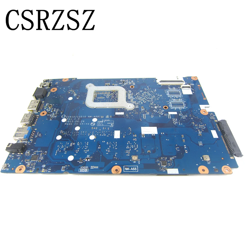 CG410 CG510 NM-A681 For Lenovo Ideapad  100-15IBD  Laptop motherboard with  i3-5005u CPU  UMA DDR3L