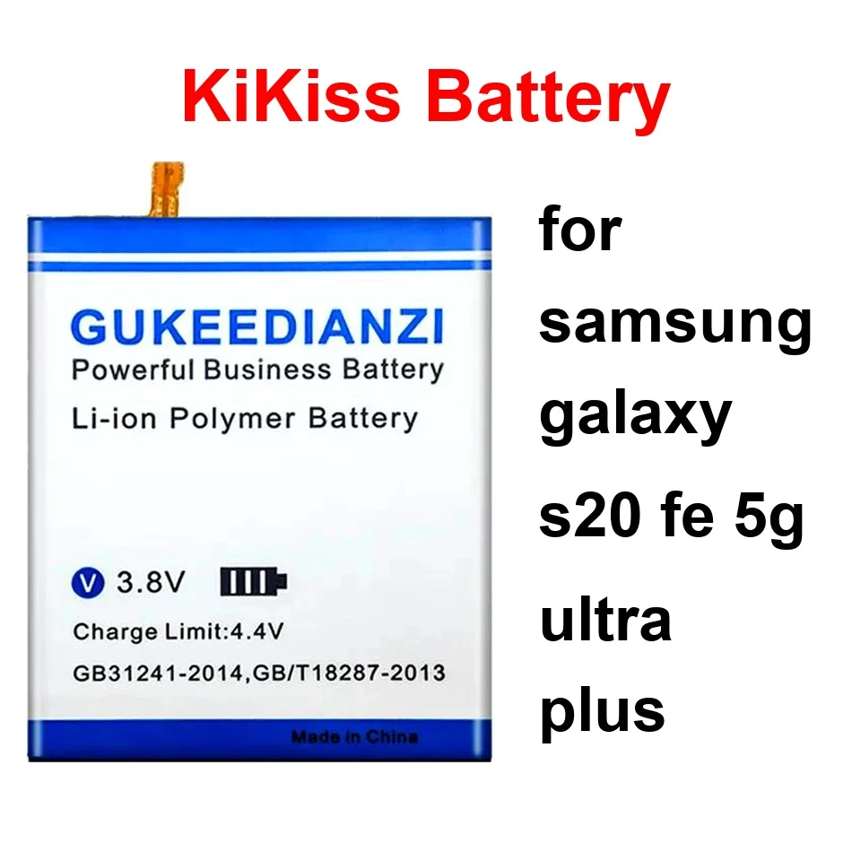 

Аккумулятор для мобильного телефона Samsung Galaxy S20 FE 5G Ultra Plus, стабильный, EB-BG988ABY EB-BG980ABY EB-BG985ABY, 4700-5600 мАч