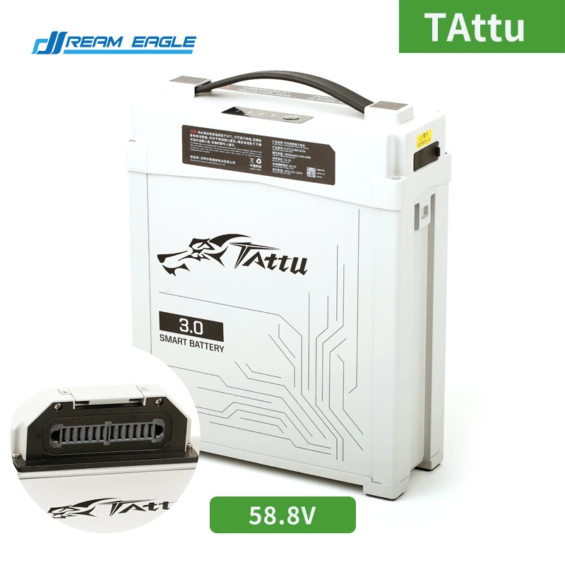 

NEW 2023 TATTU PRO 3.0 19000mAh 22000mah 25000mAh 28000mAh 25C 58.8V 14S Smart Battery Lipo Battery with AS150U plug for Drone