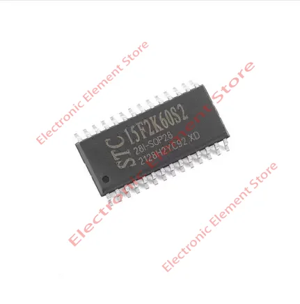 2PCS STC15F2K60S2-28I-SOP28 Microcontroller SOP28