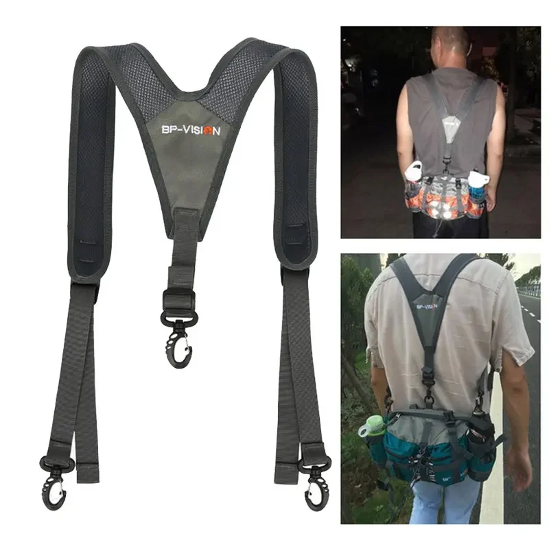 Y-shaped Adjustable Hanging Electrician Tool Suspenders Reducing Weight Strap Men Heavy Work Tool Belt Suspender Tooling Braces