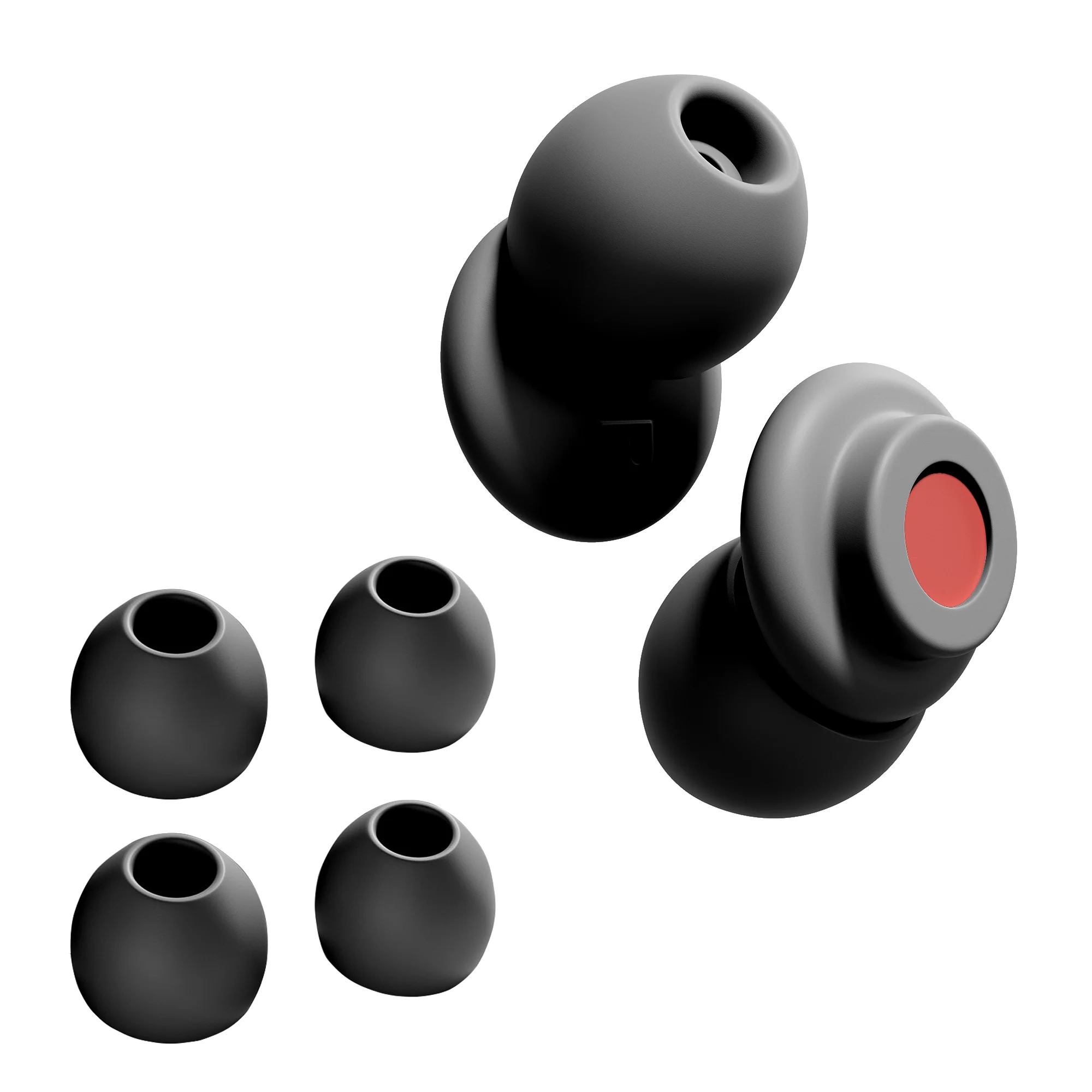 Silicone Ear Plugs For Sleep-Noise Reduction Anti-snoring Hear Protection Earplugs Soft Silicone Waterproof Swimming