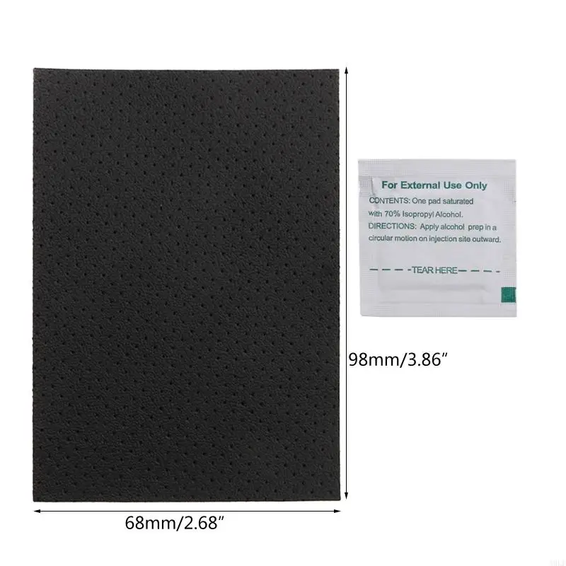 A9LF Adesivi per nastro resistente sudore mouse fai-da-te adesivi 2,36x2,36