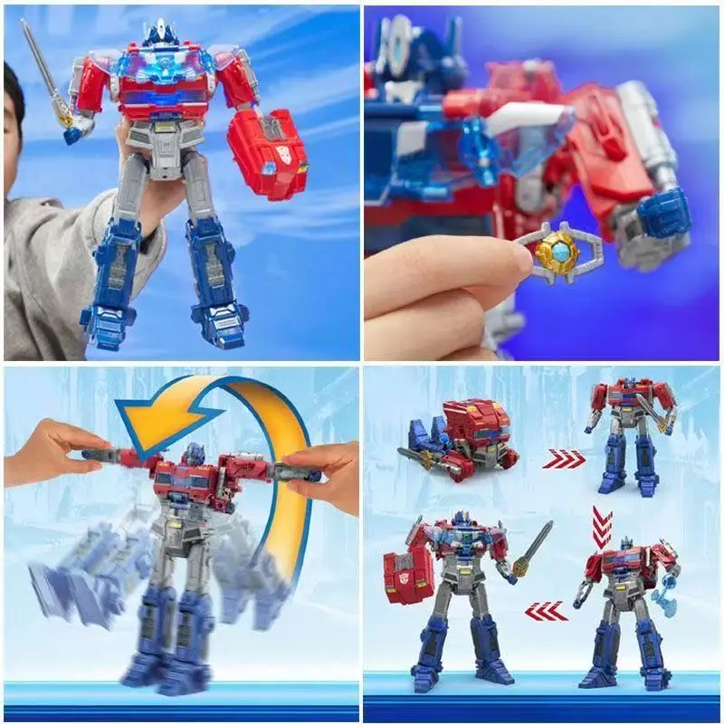 Nieuwe producten op voorraad Transformer G1 Optimus Prime geanimeerd speelgoed Garage Kit ‌ Art Toy anime karakters vakantiecadeaus interessant