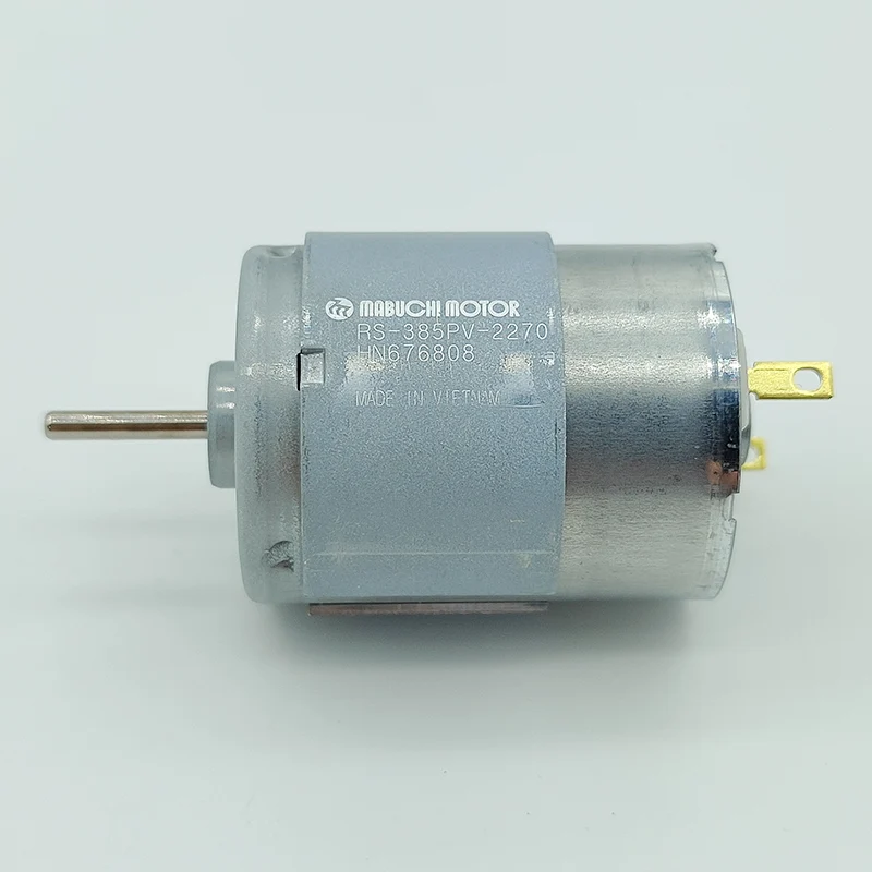 MABUCHI RS-385PV-2270 Micro 385 Motor DC 12V 18V 24V 15000RPM High Speed Carbon Brush Electric Motor DIY Hair Drier Toy Model