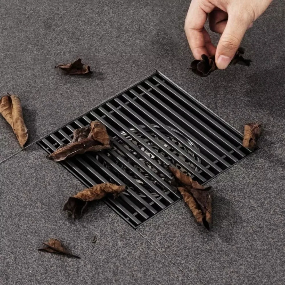 304 Stainless Steel Bathroom Floor Drain Insect-proof Sewer Deodorant Shower Drains Anti-odor Large Drainage Drain Filter
