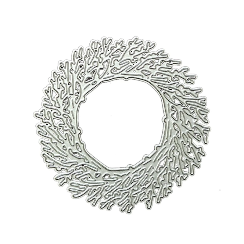 Round Circle Metal Cutting Dies Scrapbooking Stencil Die Cuts Card Embossing DIY Photo Album Template Mold Decoration Craft M68E