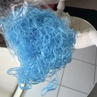 500 Uds. Banda de goma desechable de varios colores, lazo para el cabello, coleta de alta elasticidad para niños, cuerda fija, regalo para niñas, accesorio para el cabello