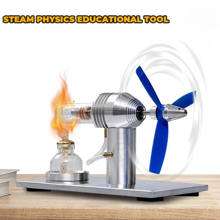 

Stirling Engine Generator Model Steam Physics Science Scientific Research Power Generation Toys DIY Miniatures decorations