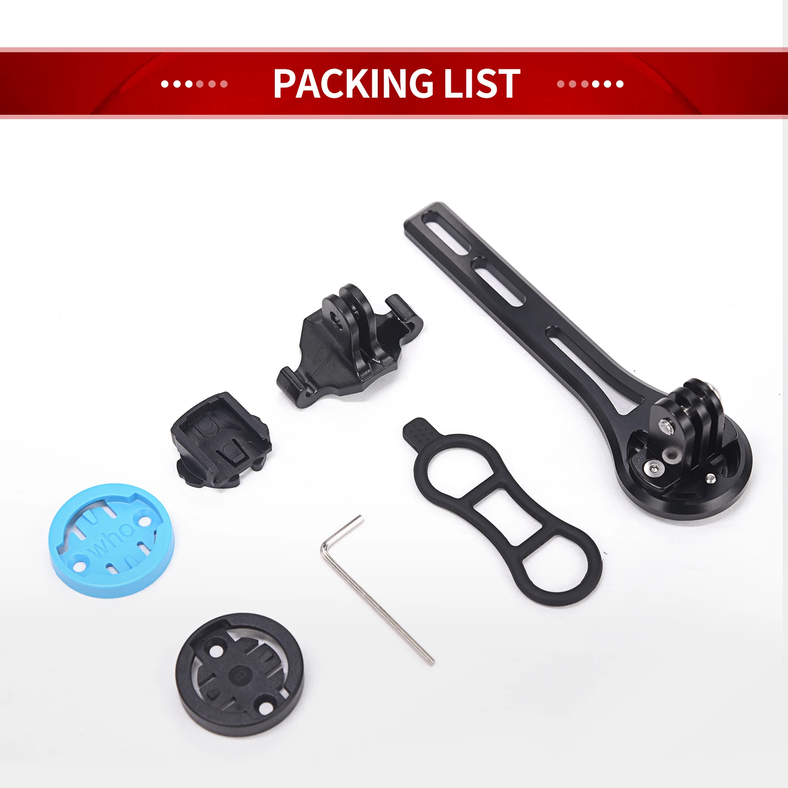 Road bike computer mount , for GPS / Speedometer mount rack , Multi-function Mount rack for bicycle light / Camera