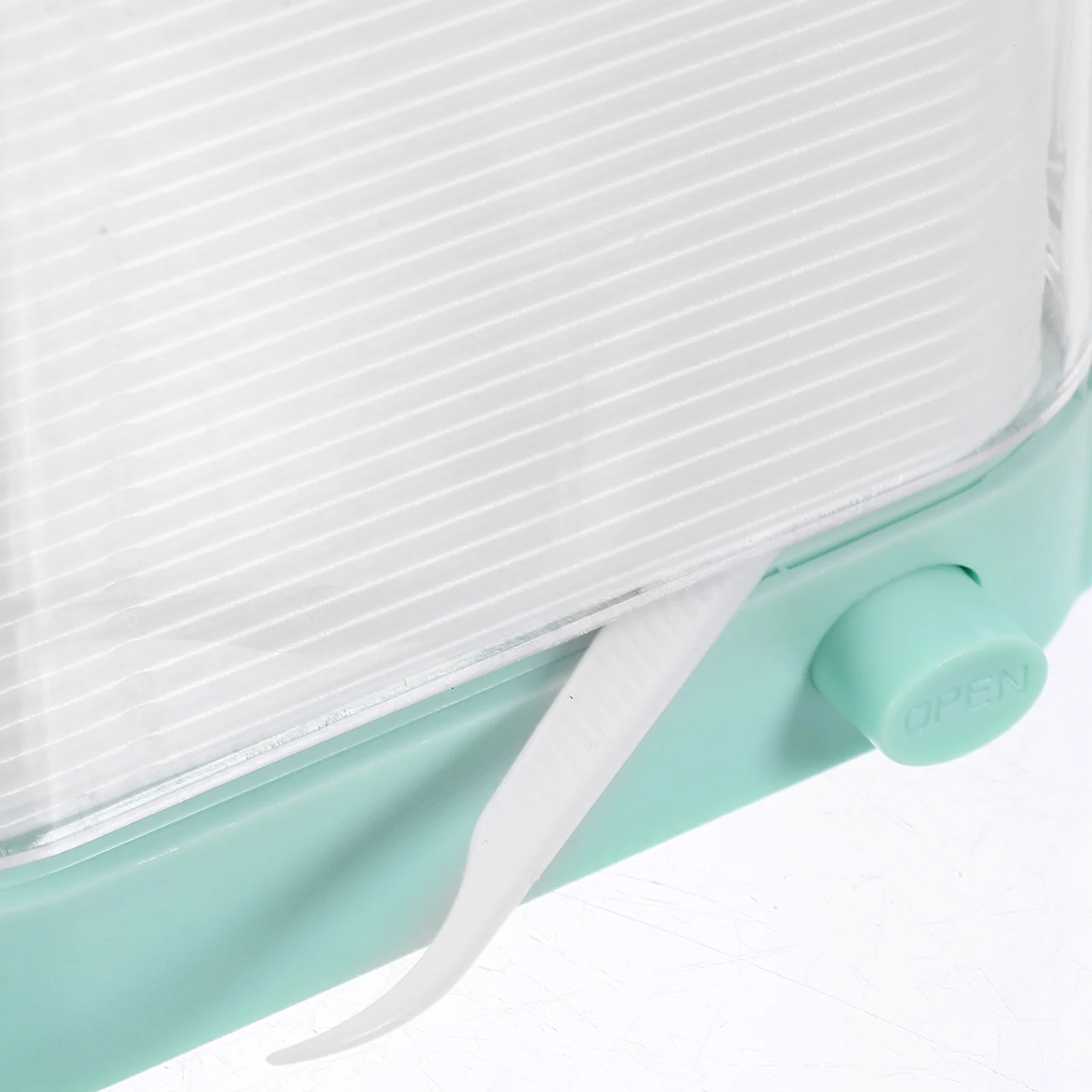 

1 set 1 Set Plastic Floss Picks Cleaning Ergonomic Handle Compact Portable Dental Floss Stick Automatic Dispensers Box Packing