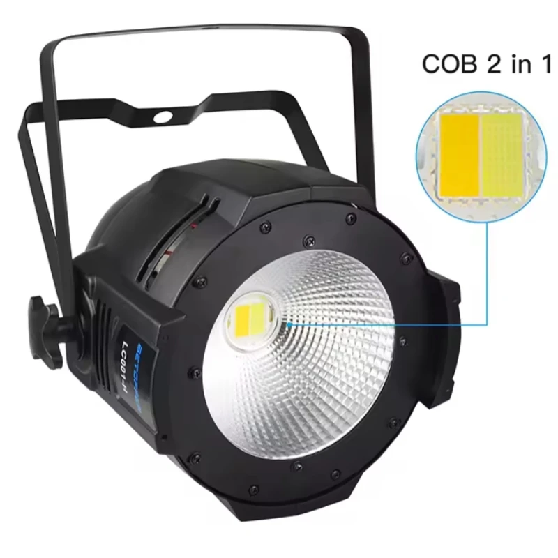 Big Dipper 100W COB Stage Lights Warm/cold white spot Lights with DMX Master-slave control for DJ Parties/Wedding/Theater/church