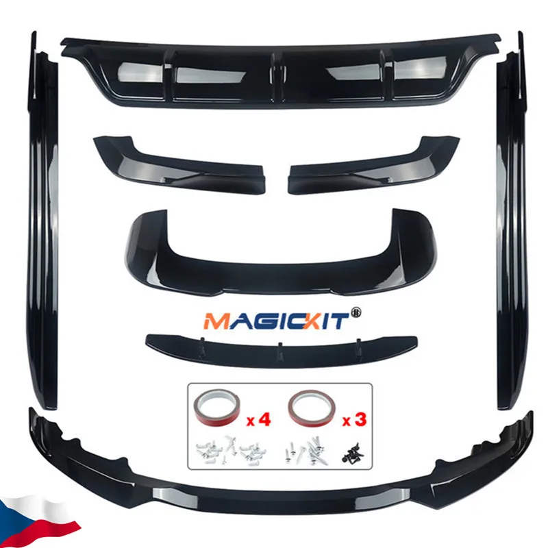 

MagicKit FOR BMW X5 F15 BLACK AORO KITS FRONT SPLITTER SIDE SKIRTS REAR DIFFUSER SPOILER