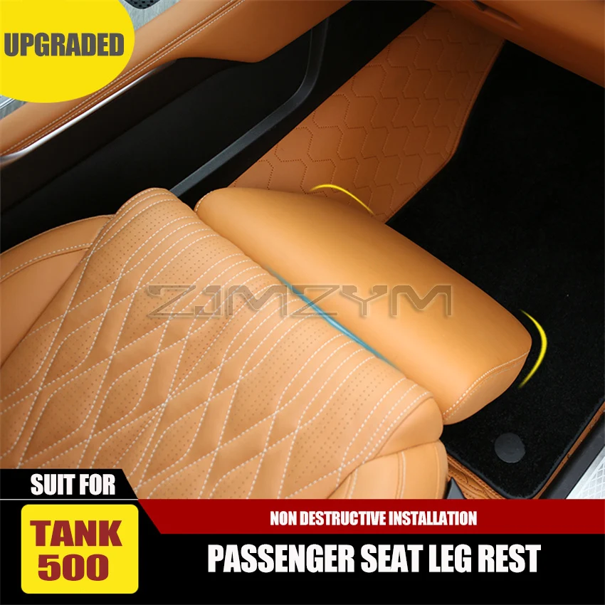 Passenger Seat Leg Rest For Great Wall GWM Tank 500 Interior Co pilot Leg Rest Upgrade Cars Modification Accessories Adjustable