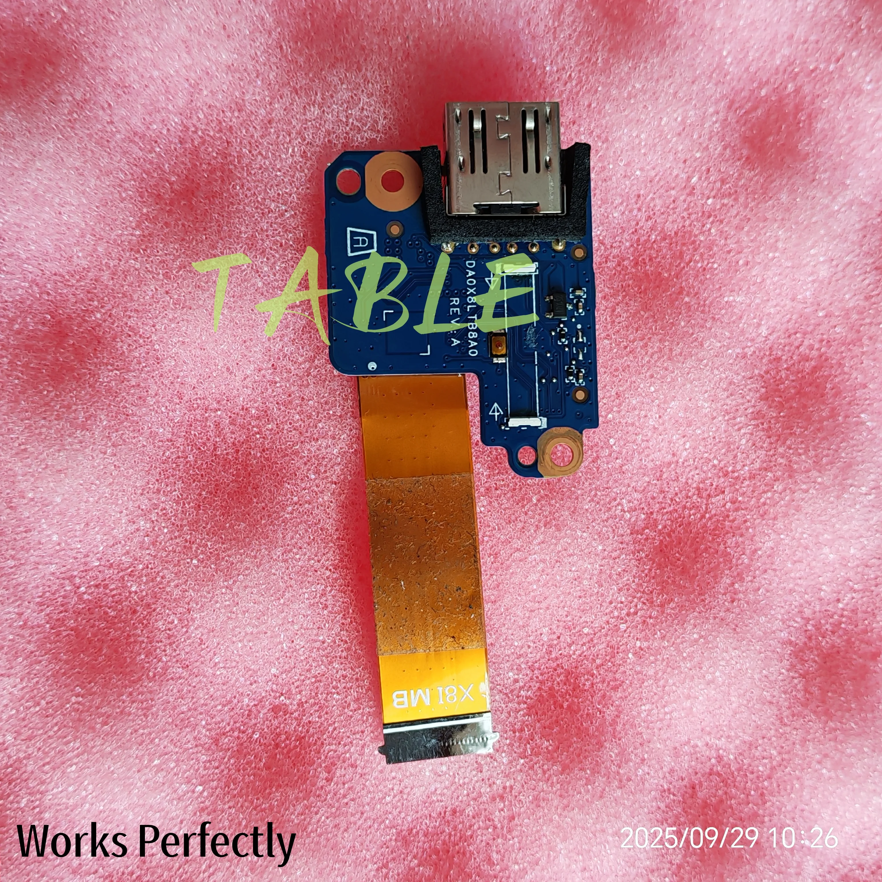 

ДЛЯ HP Probook 430 G6 G7 435R USB плата кнопки питания с кабелем DA0X8LTB8A0