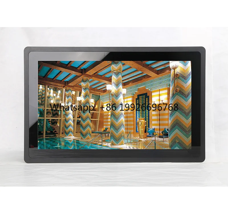 New Front IP65 21.5 Inch High-Definition 1920x1080 FHD Flat Wall Mount LCD Capacitive Touch Screen Industrial Business Serial