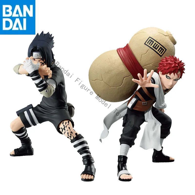 

BANDAI NAMCO BANPRESTO в наличии, оригинальная подлинная НАРУТО-ВИБРАЦИЯ Звезды Гаара и Учиха Саске, коллекционная фигурка из ПВХ, игрушки в подарок