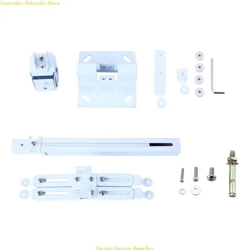 Space Saving Projector Holder, Adjustable 43-65cm, Wall/Ceiling Mount, 15kg Support Extendable Projector Arm Bracket