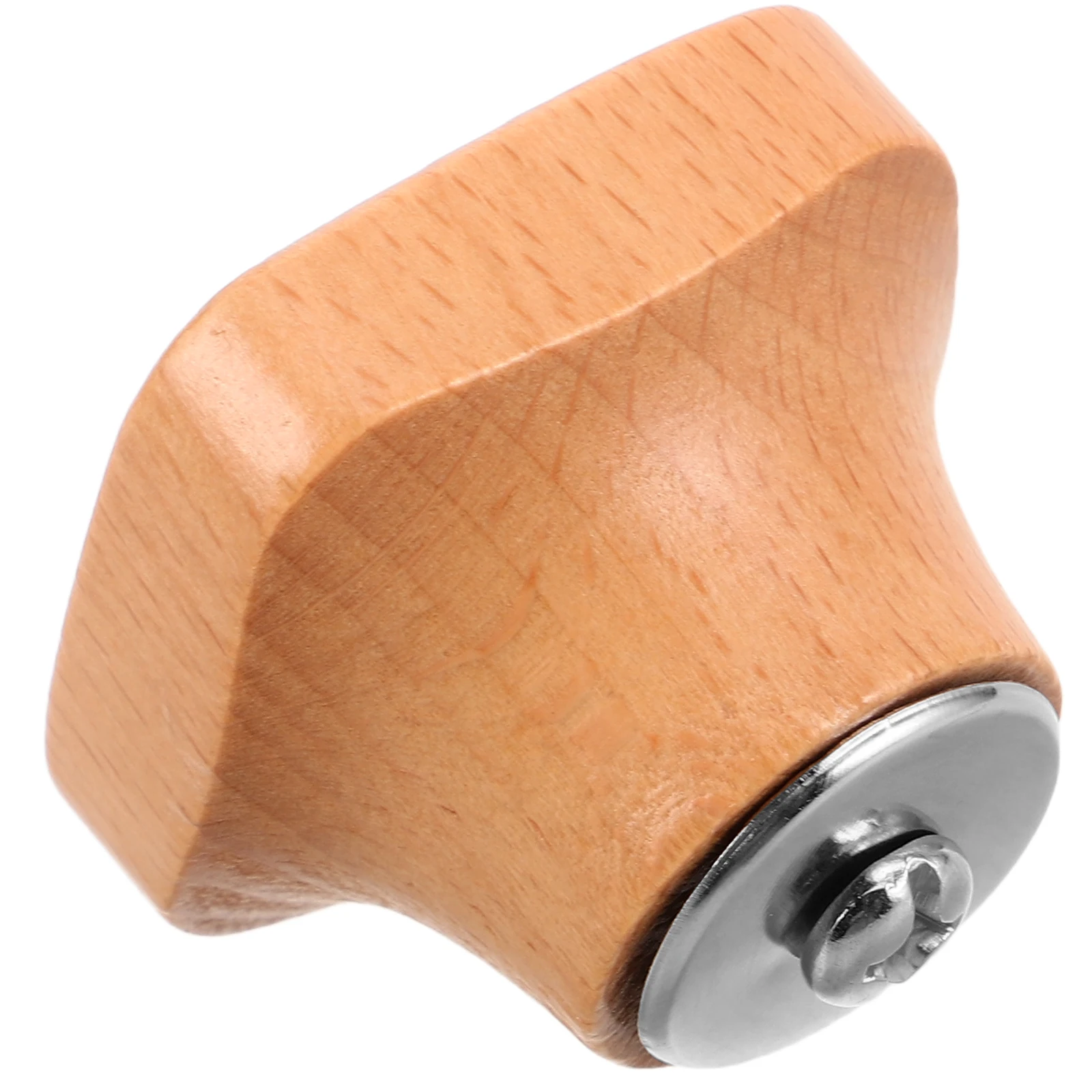 

Wooden Pot Lid Knob Universal Replacement Handle Anti Scalding Pan Lid Cover Cooking Outdoor Camping Pot Grip Knob