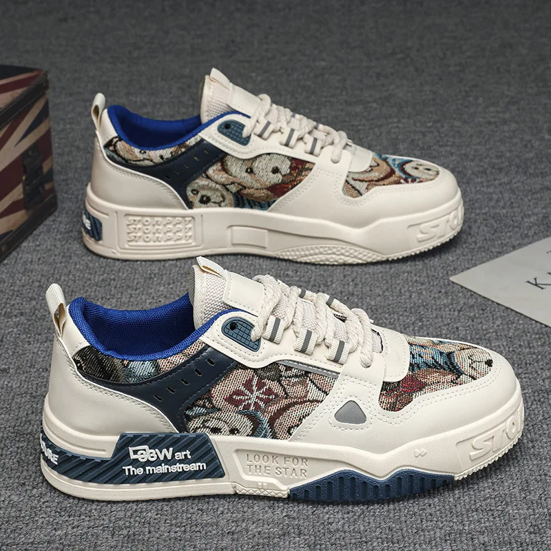 

Designer Men Casual Sports Shoes Summer Lightweight Breathable Student Skateboard Shoes Luxury Man Running Shoes Tenis Masculino