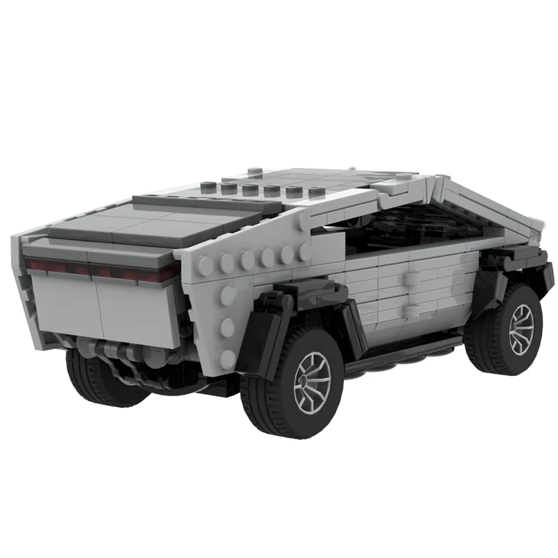 561pcs MOC Discharge Cybertruck Transformer Model Building Blocks Construction Idea DIY Education Birthday Christmas Gift Toys