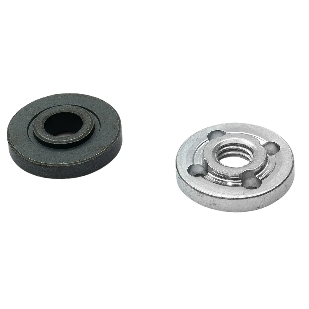 Multi-function Wrench Angle Grinder Black Flange Grinding Lock nut Metal Silver Supplies Equipment Accessories