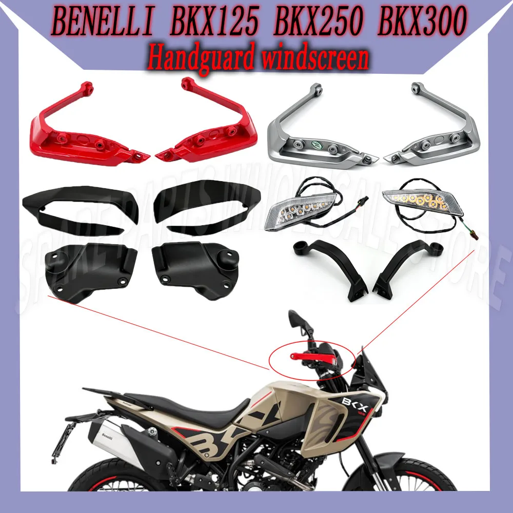 Lenker-Schutzabdeckung Handschutz Handschild Protektor Neu für Benelli BKX125 BKX250 BKX300 BKX S 125 250 300 S
