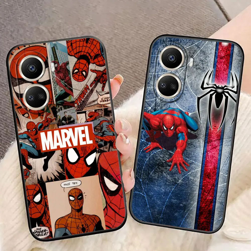 

Marvel Spider-man Spider Phone Case For HUAWEI NOVA Y70 3I 7I 8I 9SE P30 Y9 HONOR 8X 9X 20 90 X6B X7A X7B X8B X9 X9B X9A Case
