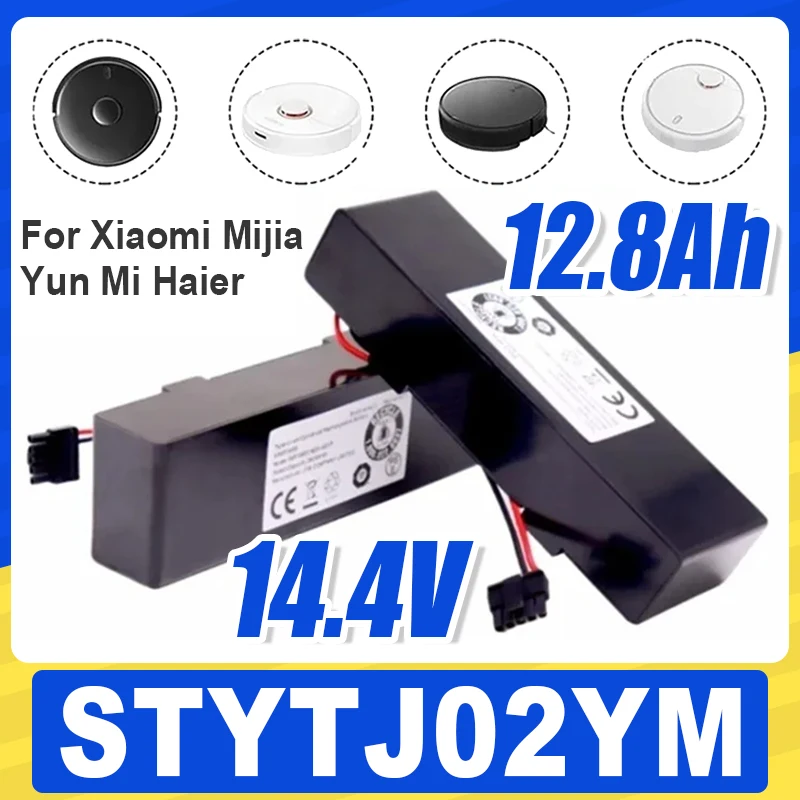For Xiaomi Mi Jia STYTJ02YM Yun Mi MVVC01-JG Haier JX37 Sweeping RobotLithium Battery 14.8V