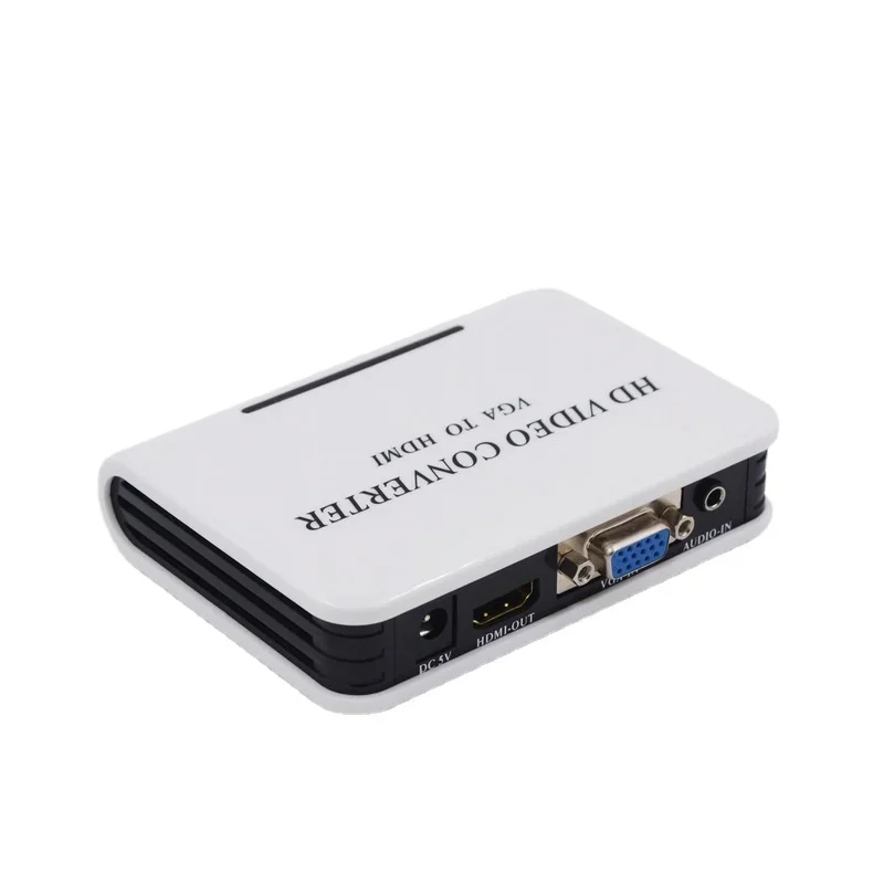 

Aoyu Times VGA to HDMI HD converter with 3.5 audio, VGA TO HDMI+audio converter.