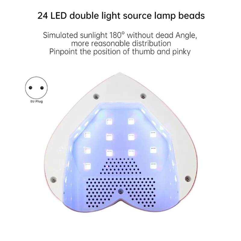 

ABIT EU Plug Nail Art Phototherapy Machine Quick Drying Baking Lamp LED Lighting Dryer Nail Art Tools Baking Nail Polish